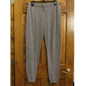Gray fitted joggers
